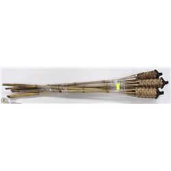 BUNDLE OF 5 TIKI TORCHES