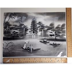 #1 - VIETNAMESE SILK PAINTING