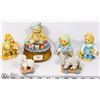 SET OF 6 VINTAGE HAMILTON GIFTS BEARS