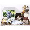 TABLE TOP FOUNTAIN WITH OUTDOOR ITEMS