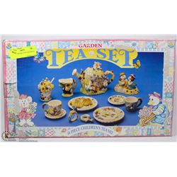 GARDEN TEA SET 14 PC CHILDRENS