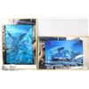 SET OF 2 MIRROR/PICTURE UNICORNS