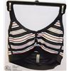 LADIES ORANGE STRIPED SWIMWEAR TOP SIZE 1X