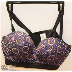 LADIES PURPLE SWIMWEAR TOP SIZE 1X  (MSRP $60)