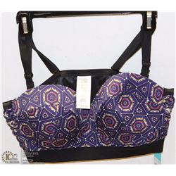 LADIES PURPLE SWIMWEAR TOP SIZE 1X  (MSRP $60)