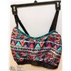 LADIES MOSAIC PRINT SWIMWEAR TOP SIZE 4X