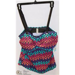 LADIES BATHING TOP SIZE LARGE  (MSRP $52)
