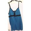 STRIPPED LADIES TANK DRESS W/BRA ELASTIC - SIZE 3X