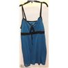 Image 1 : STRIPPED LADIES TANK DRESS W/BRA ELASTIC - SIZE 2X