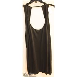 BLACK BATHING SUIT TANK DRESS - SIZE 2X