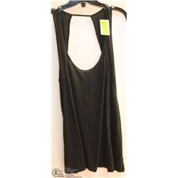 BLACK BATHING SUIT TANK DRESS - SIZE 1X