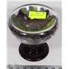 CANDLE BOWL WITH ENCASED FLOWERS