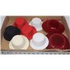 FLAT OF DOLL HATS