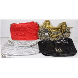 LOT OF 4 LADIES  PURSES