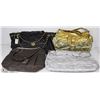 LOT OF 4 LADIES  PURSES
