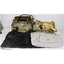 LOT OF 4 LADIES  PURSES