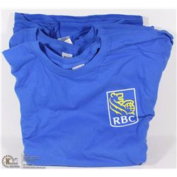 LOT OF 5 BLUE RBC TSHIRTS SIZE MEDIUM
