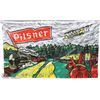 NEW DOUBLE SIDED PILSNER FLAG APPROX SIZE 48 X 30