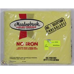 MEADOWBROOK NO IRON FULL FITTED SHEET