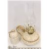 ROGERS MATCHING SET OIL LAMP #308