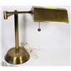 HEAVY BRASS ARTICULATING DESK LAMP