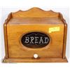 Image 1 : WOODEN DECORATIVE BREAD BOX