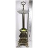 Image 1 : SOLID BRASS "STOVE"  PEDESTAL ASHTRAY