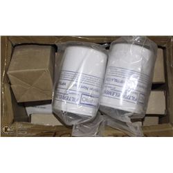12  ASSORTED HYDRAULIC FILTERS INCL. SPIN ON TYPE
