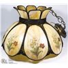 Image 1 : VINTAGE TIFFANY STYLE CEILING LIGHT