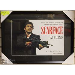 FRAMED SCARFACE PICTURE