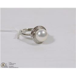 # 91-AKOYA CULTURED PEARL RING