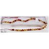 Image 1 : #64-NATURAL RED PIETERSITE LOOSE BEAD NECKLACE