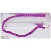 Image 1 : #61-ROSE ALEXANDRITE LOOSE BEAD NECKLACE
