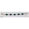 Image 1 : #3- MALACHITE GEMSTONE BRACELET