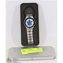 TORONTO MAPLE LEAFS WATCH IN CASE