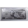 Image 1 : #7 - SILVER FOIL US $50.00 BILL