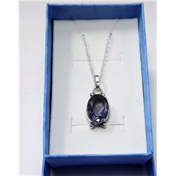 #17 - NATURAL OVAL FACETED AMETHYST