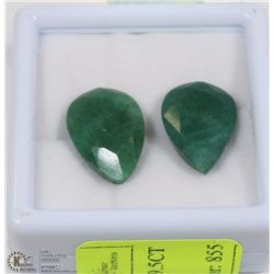 9-NATURAL GREEN EMERALD 19.5CT