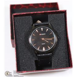 CURREN MANS WATCH GENUINE LEATHER STRAP