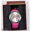 Image 1 : HELLO KITTY WATCH WITH PINK STRAP