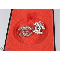 REPLICA CHANEL CUBIC ZIRCONIA EARRINGS