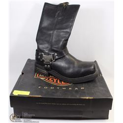 NEW MOTOR HARLEY DAVIDSON BLACK LEATHER RIDING