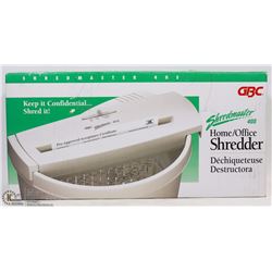 NEW GBC SHREDMASTER HOME OFFICE