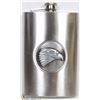 Image 1 : 8 OZ STAINLESS STEEL FLASK WITH EAGLE HEAD DESIGN