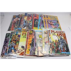 LOT OF 49 ADVENTURE PLANET OF THE APES 1990S COMIC