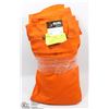 2 PAIRS OF BIG BILL ORANGE HI VIS PANTS 50X36