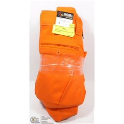 2 PAIRS OF BIG BILL ORANGE HI VIS PANTS 50X28