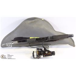 DIAWA TELESCOPIC FISHING ROD AND CASE