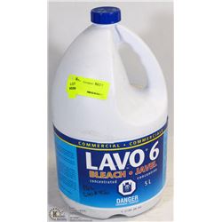 5 LITRE JUG OF LAVO 6 COMMERCIAL BLEACH