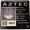 Image 1 : INVERTED TIFFANY PENDENT BY AZTEC LIGHTING